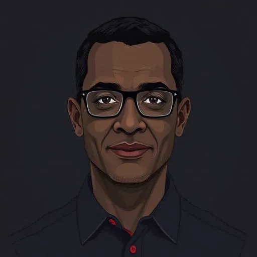 Ilustração editorial de Ernesto Nhantumbo, editor de reviews e casas de apostas